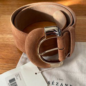 Sezane Oma Belt Nude Brand New size 80